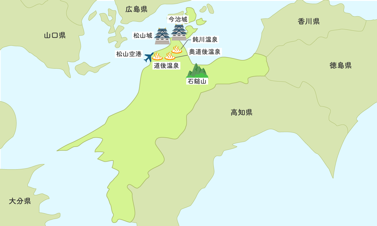 愛媛 地図