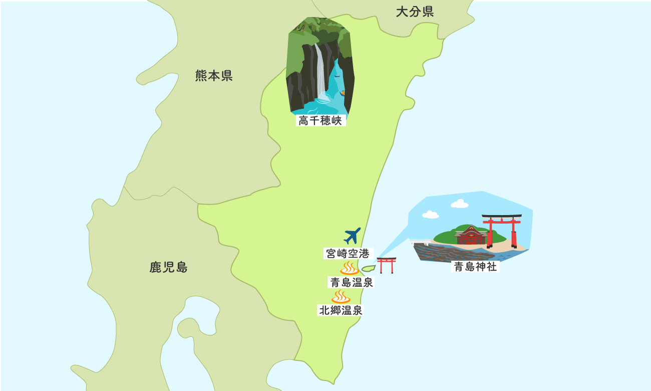 宮崎 地図